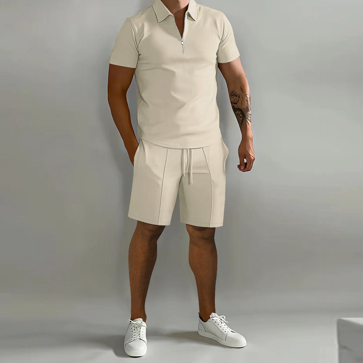 Casual Polo Matching Set for Men