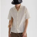 Artistic Cuban Collar Summer Shirt