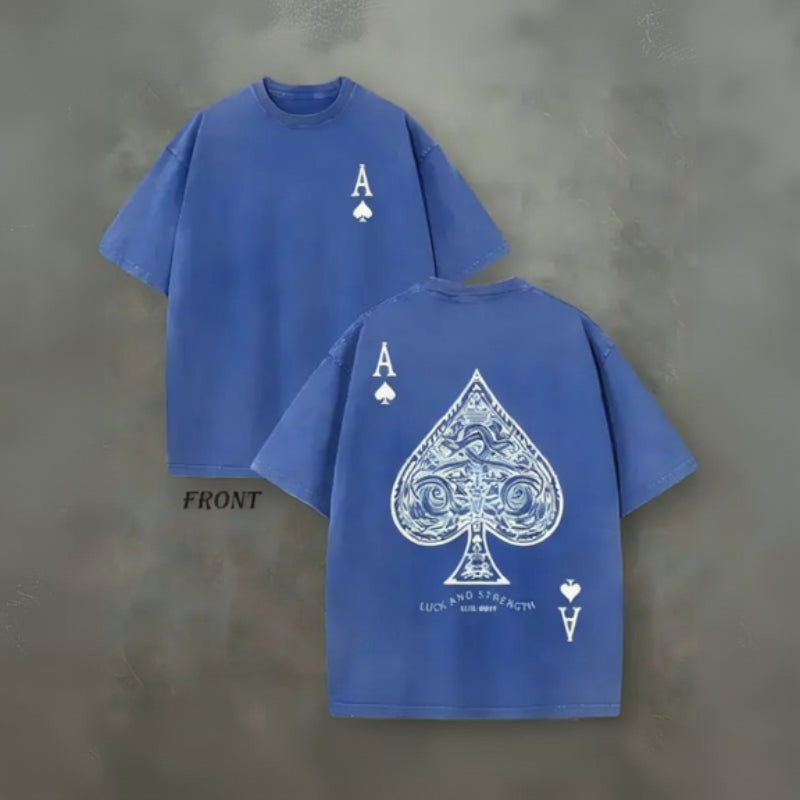 Ace of Spades Vintage Washed T-Shirt