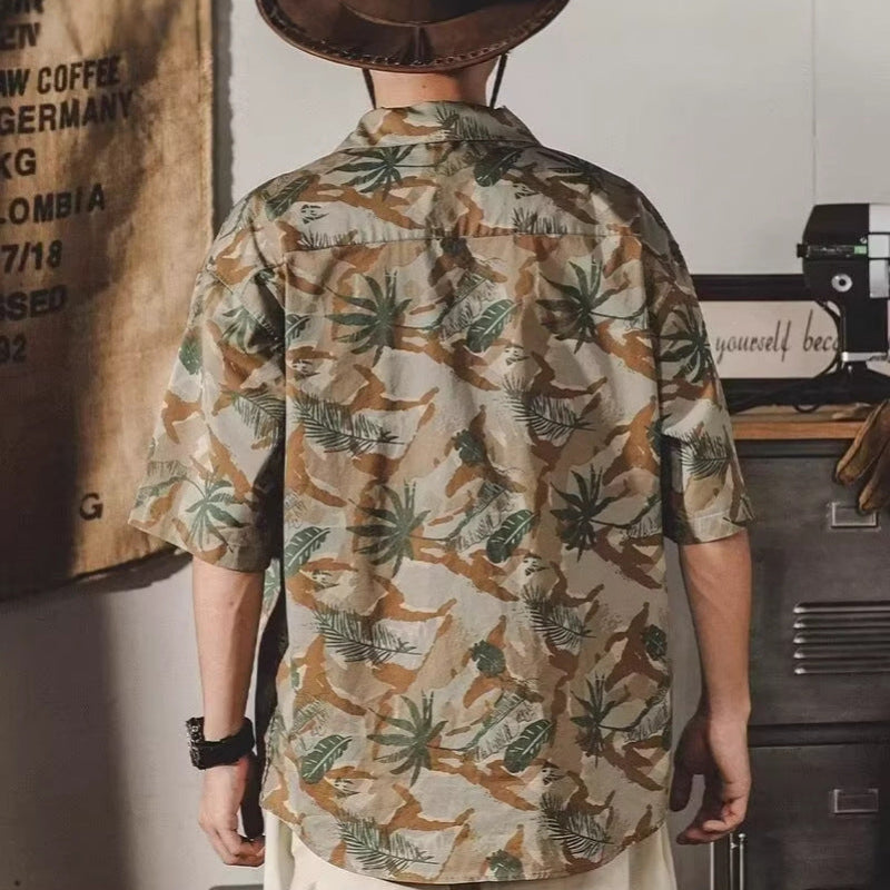 Vintage Island Style Hawaiian Shirt