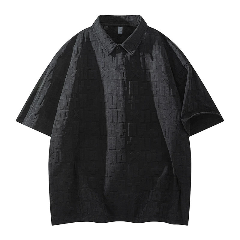 Men's Textured Jacquard T-Shirt