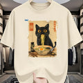 Cat & Ramen Graphic T-Shirt