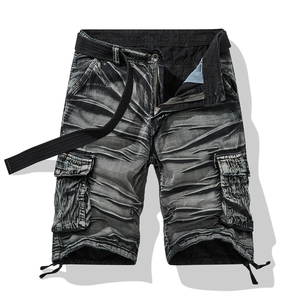 Men's Vintage Camo Cargo Shorts