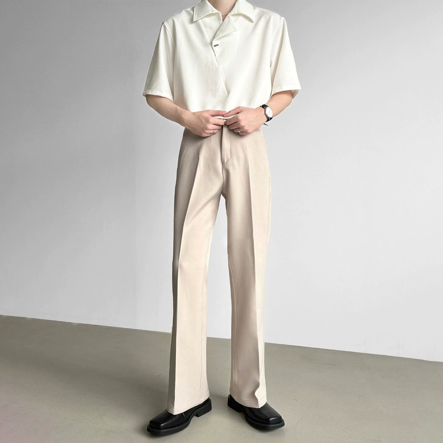 Men’s Casual Black Dress Pants