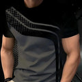 Men's Fashion Breathable Crew Neck T-Shirt