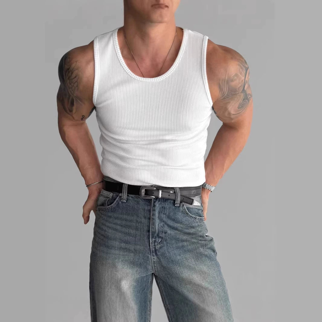 Men's Muscle Fit Gym Tank Top