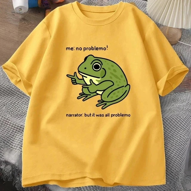 No Problemo Frog Graphic T-Shirt