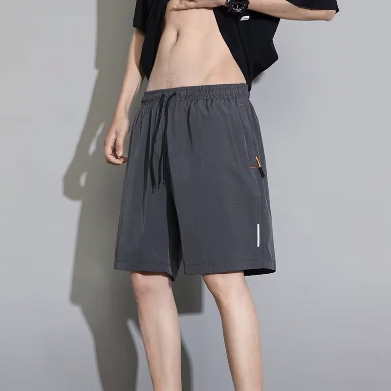 Men's Ice Silk Athletic Shorts