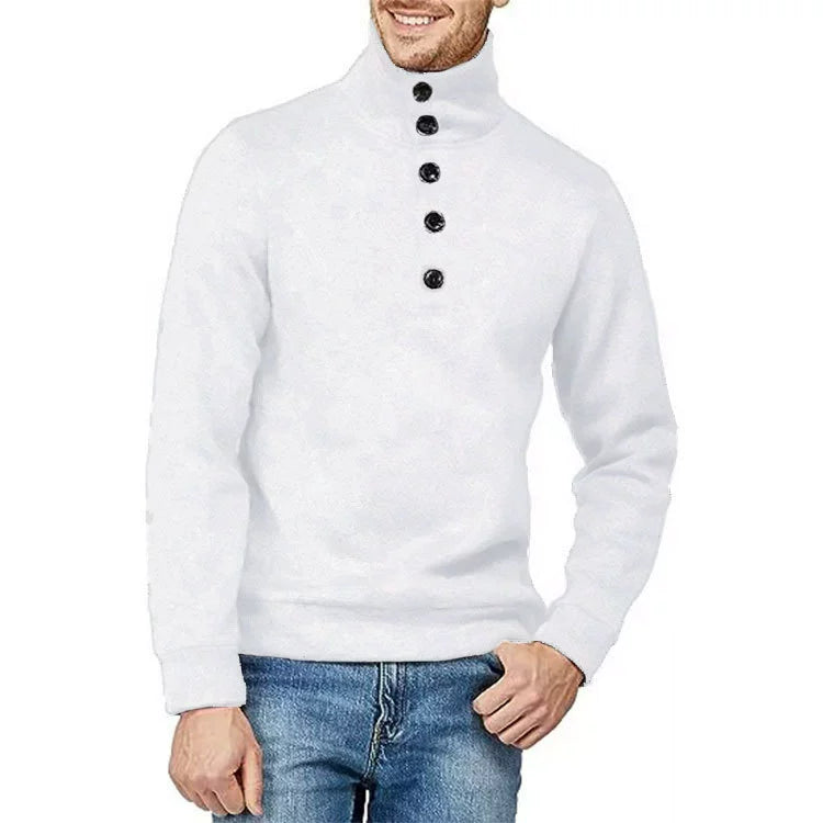 Men's Half-Zip Knit Sweater