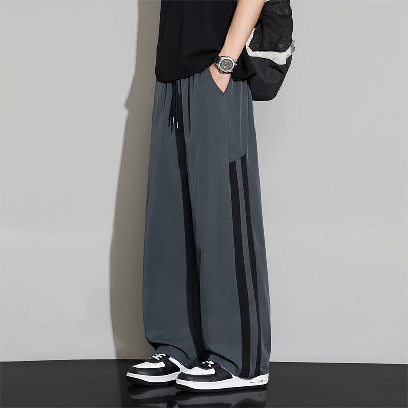 Men's Quick-Dry Side Stripe Jogger Pants
