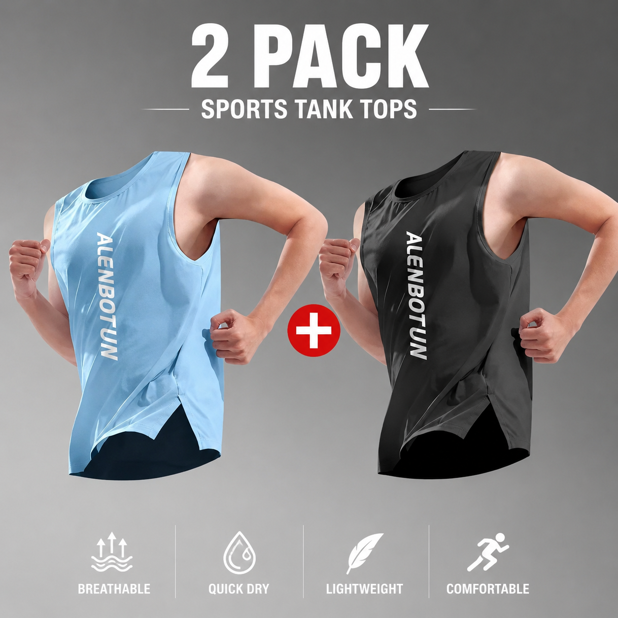 Men's Quick-Dry Sleeveless Performance Tank