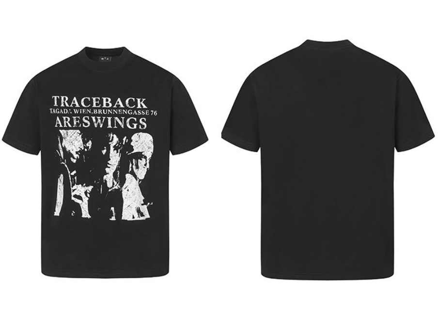 Men’s Streetwear Portrait T-Shirt